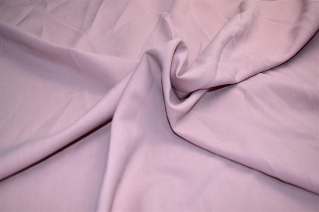 Dusky Pink Plain Polyester Fabric