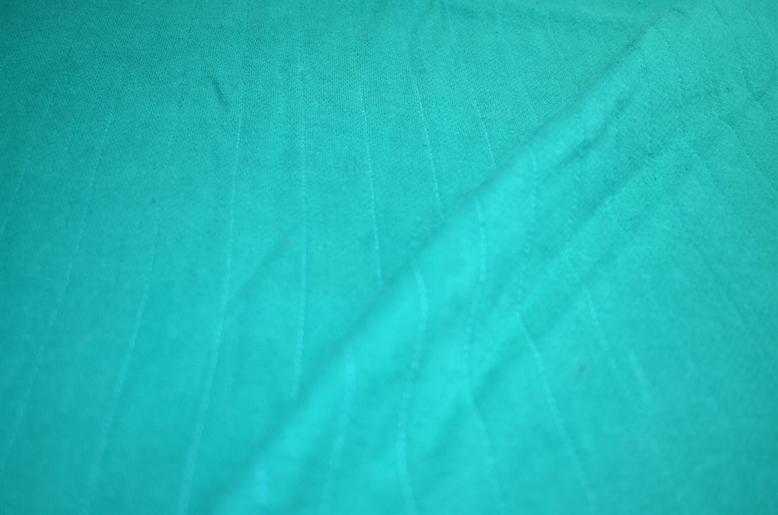 Turqouise Plain Polyester Jersey Fabric