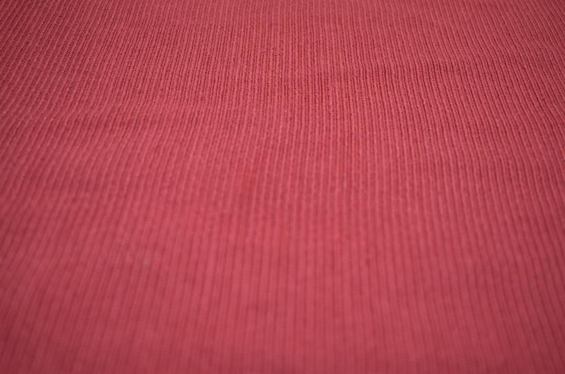 Tomato Red Plain Corduroy Fabric