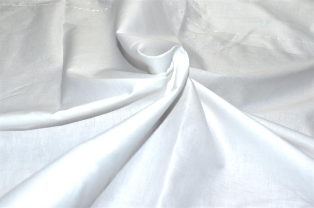 White Plain Polyester Fabric