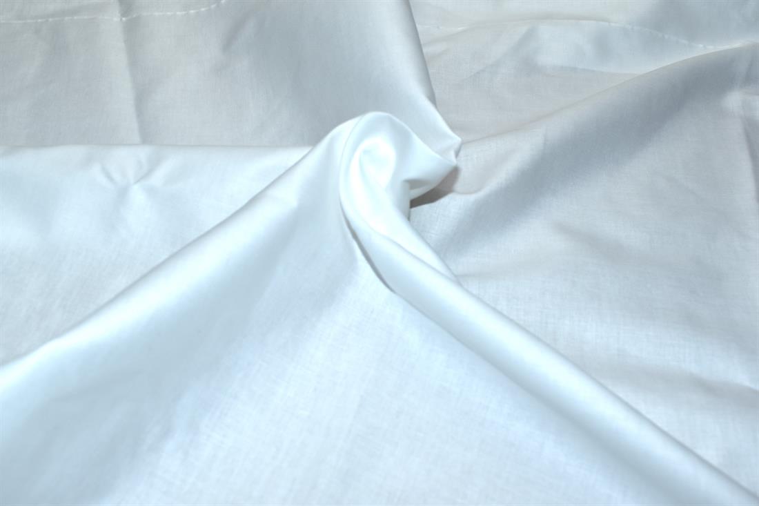 White Plain Polyester Fabric