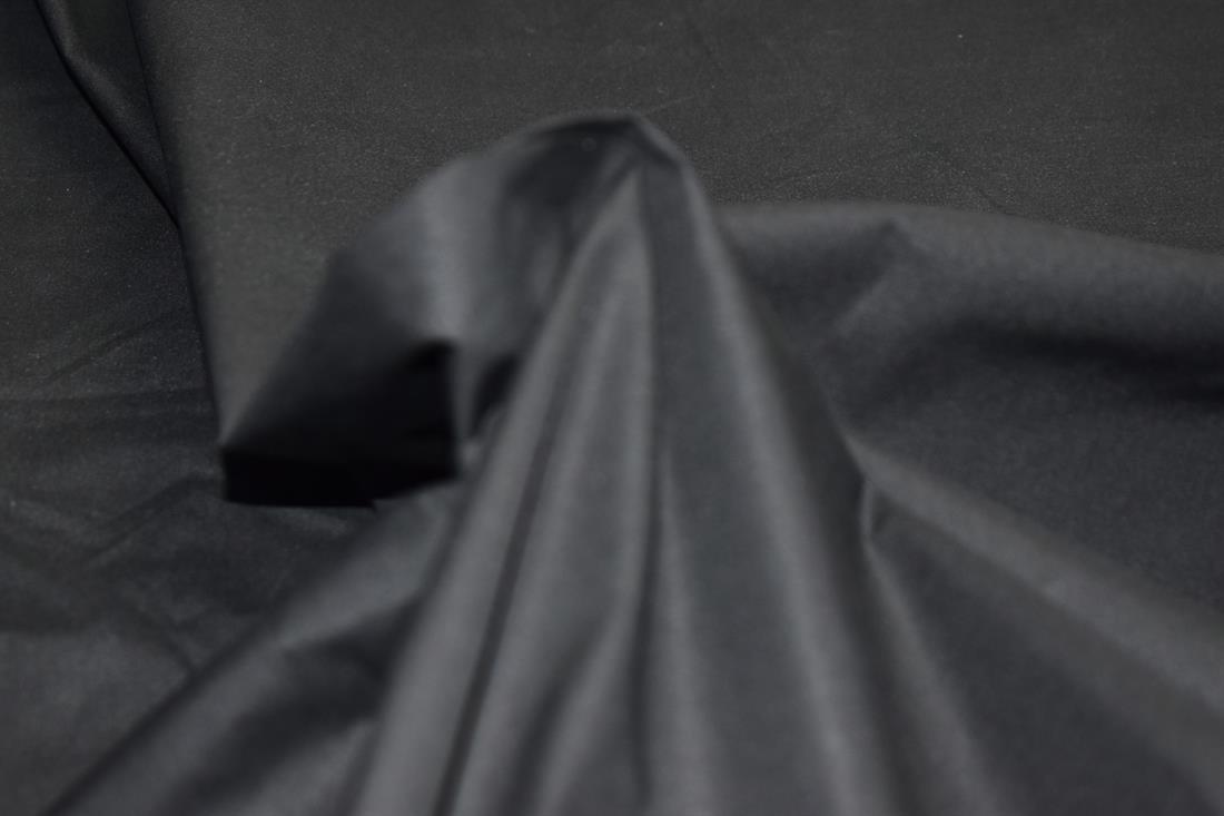 Black Plain Polyester Fabric