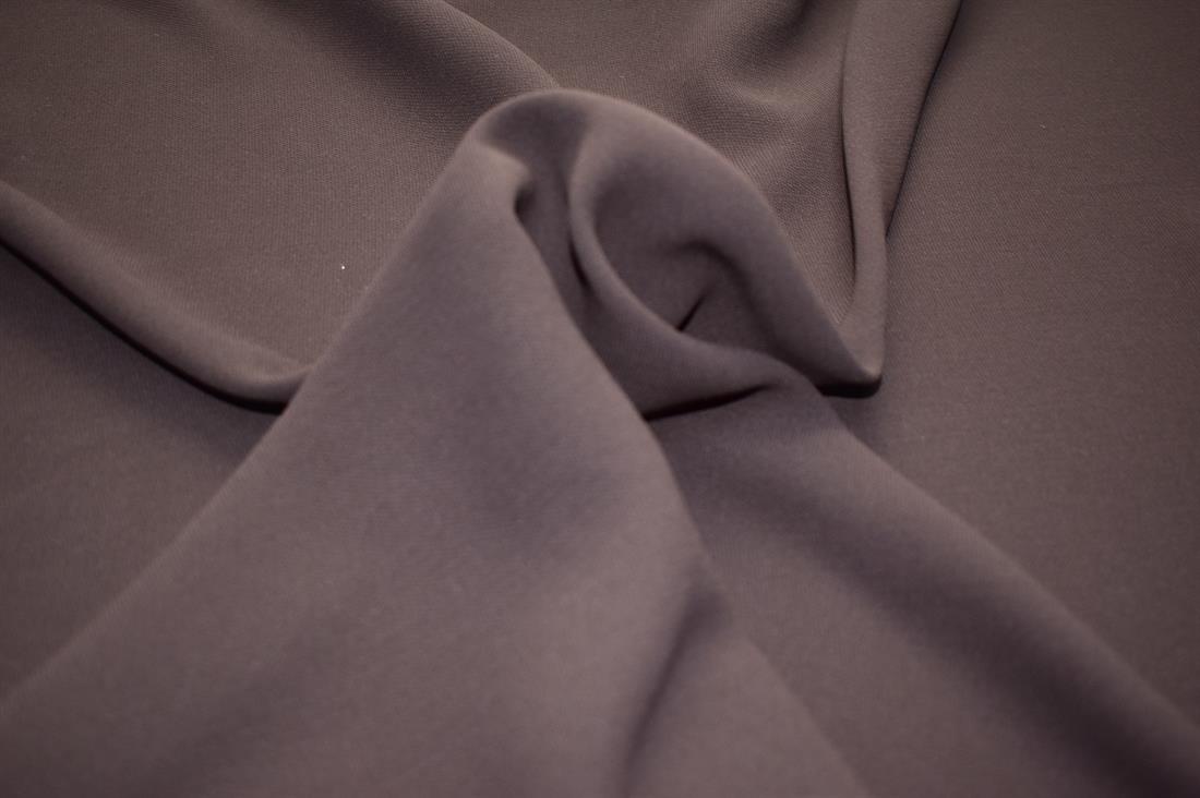 Brown Plain Polyester Fabric