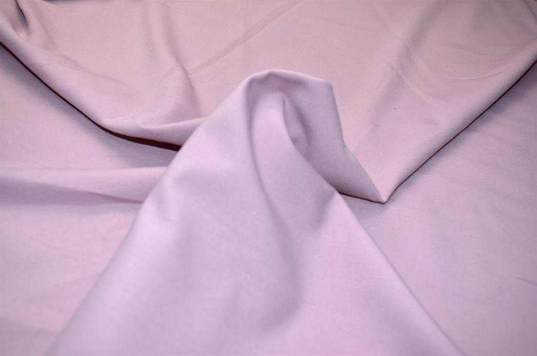 Dusky Pink Plain Polyester Fabric
