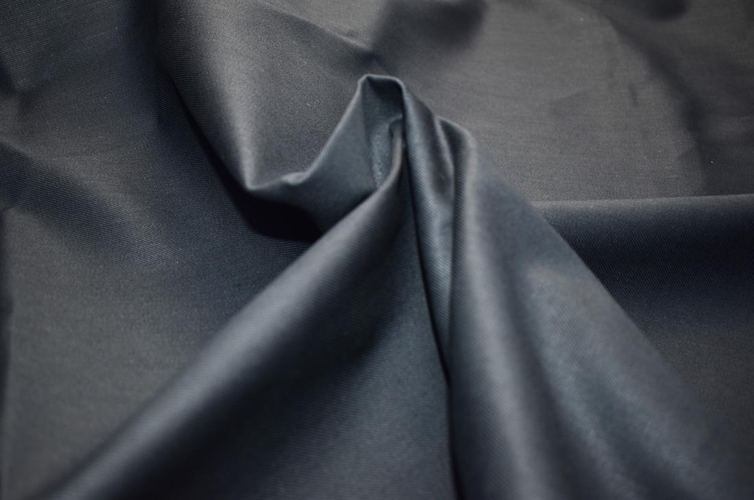 Black Plain Polyester Fabric