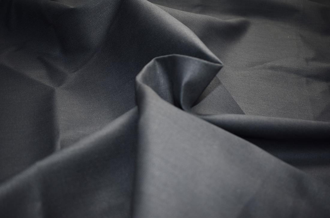 Black Plain Polyester Fabric