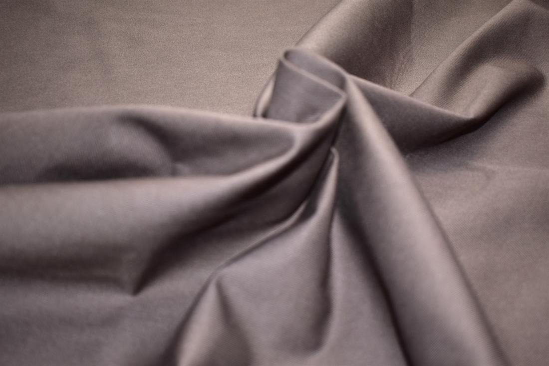 Brown Plain Polyester Fabric
