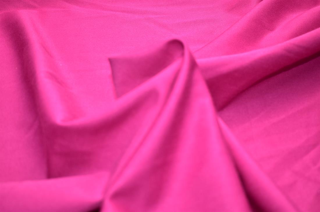 Pink Plain Polyester Fabric