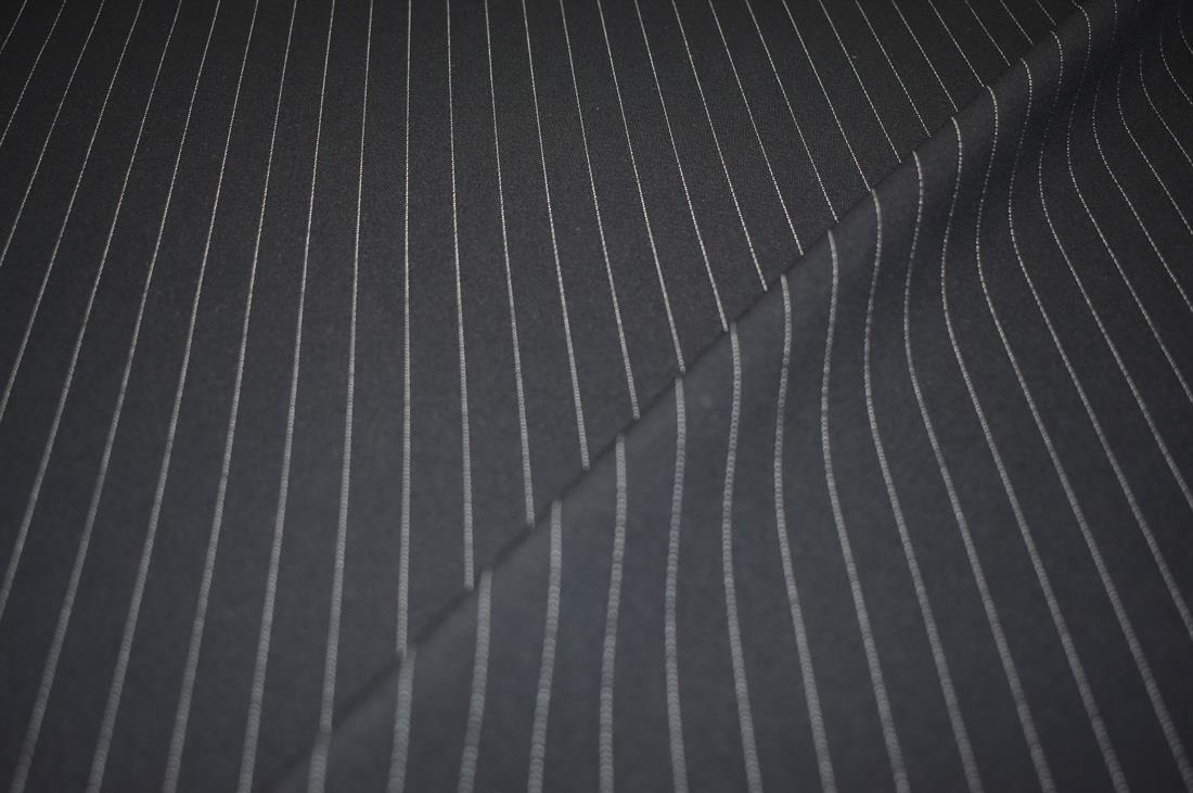 Black Plain Polyester Fabric