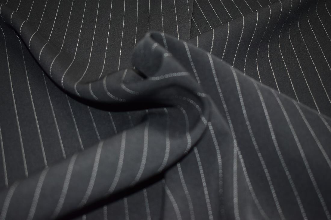Black Plain Polyester Fabric
