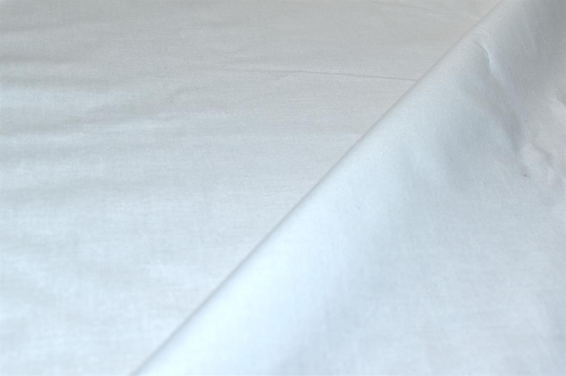 White Plain Polyester Fabric