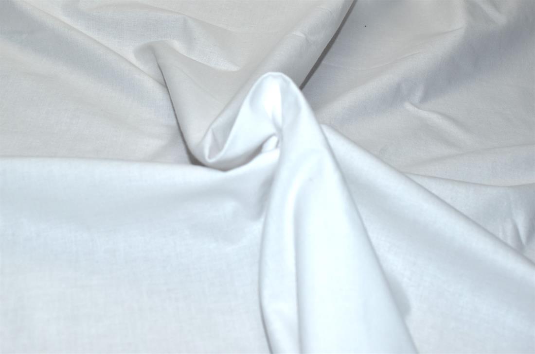 White Plain Polyester Fabric