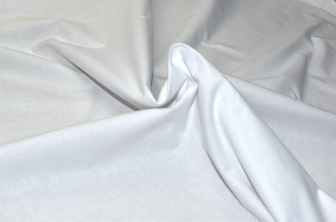 White Plain Polyester Fabric