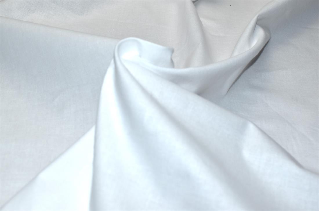 White Plain Polyester Fabric