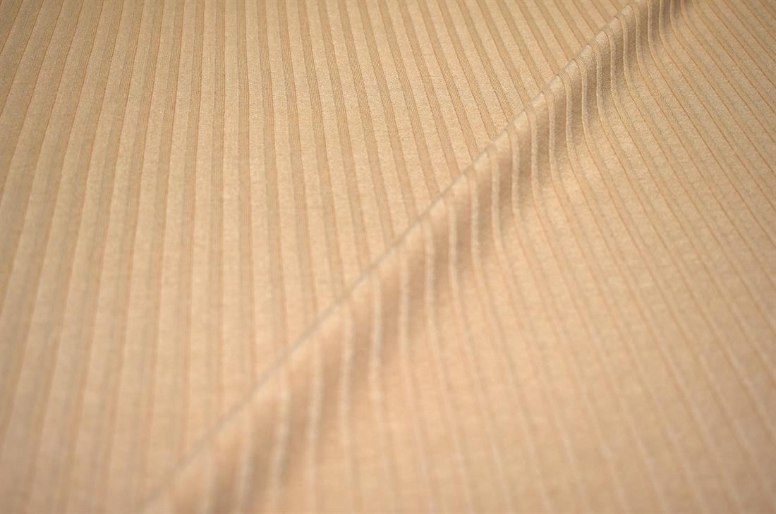 Beige Polyester Jersey Fabric