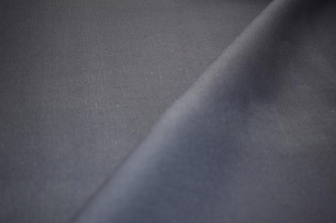 Navy Plain Polyester Cotton Drill