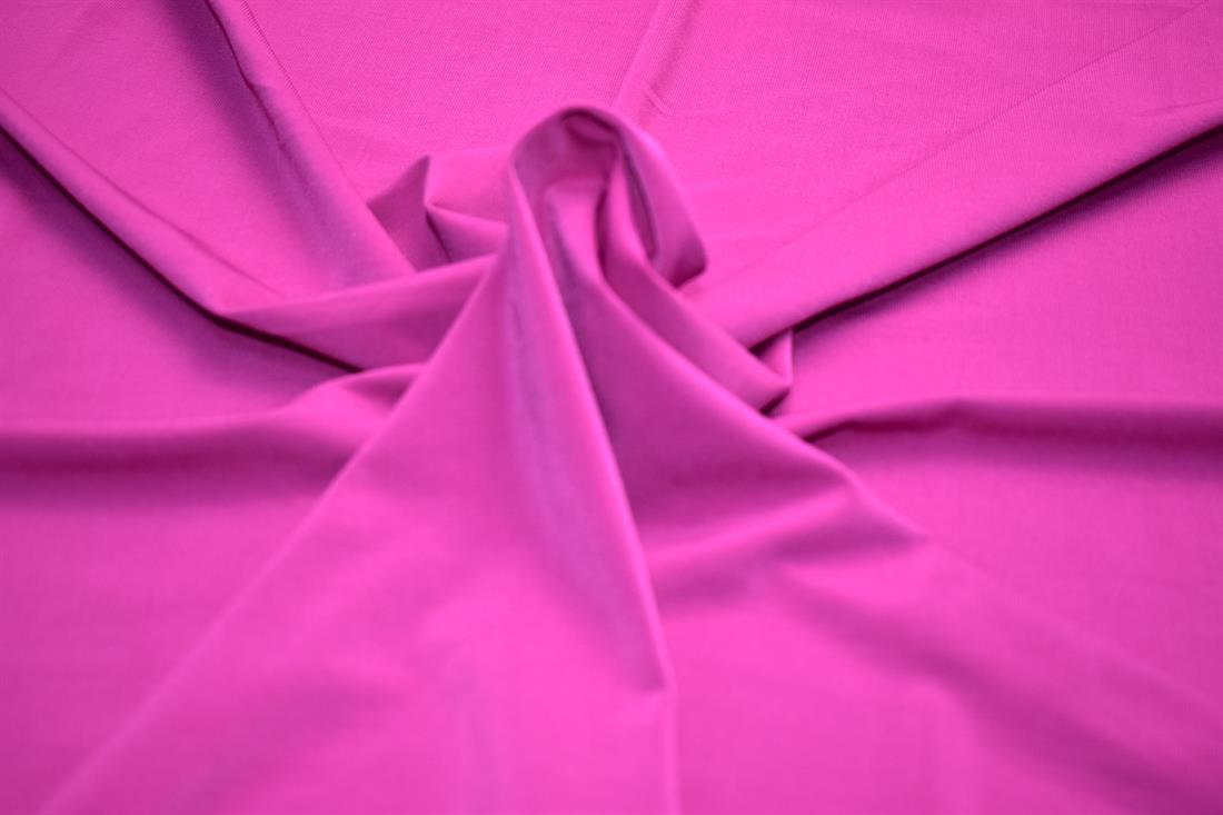 Cerise Plain Polyester Jersey Fabric