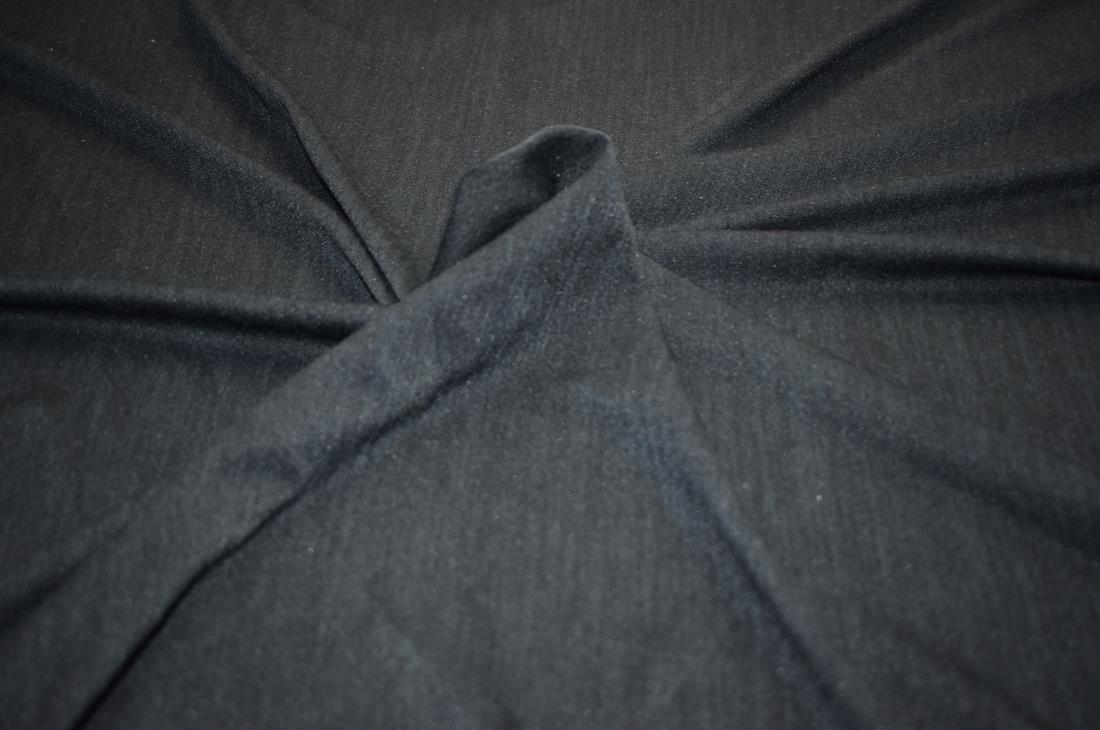 Black Plain Polyester Jersey Fabric