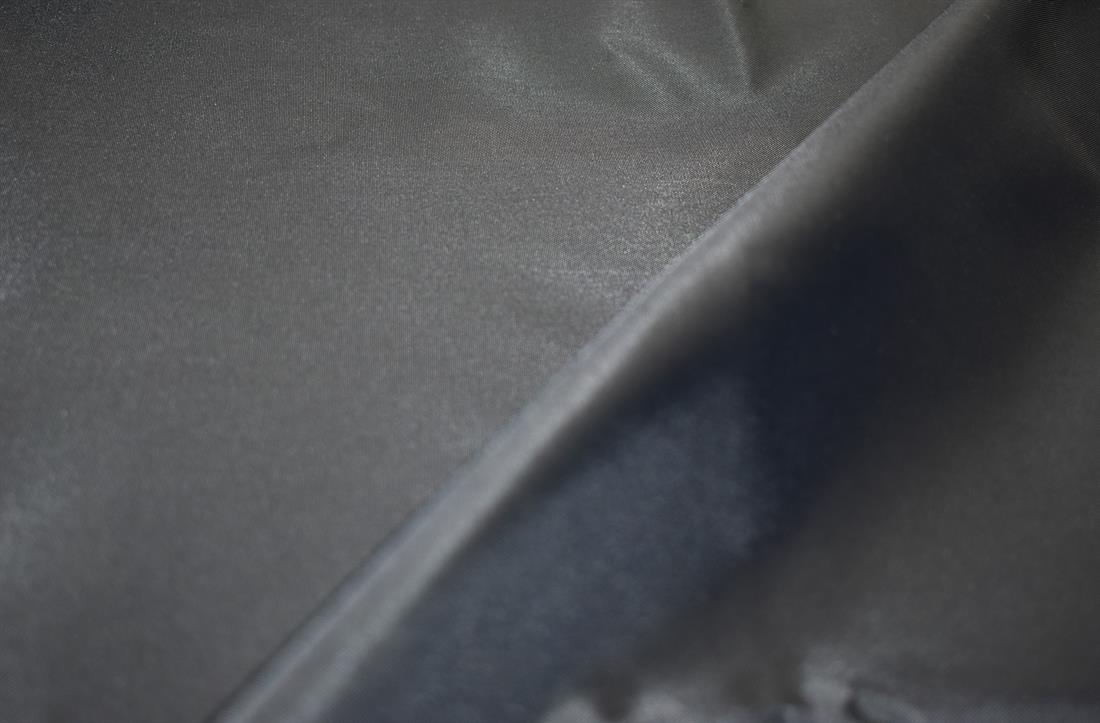 Charcoal Plain Polyester Waterproof Fabric