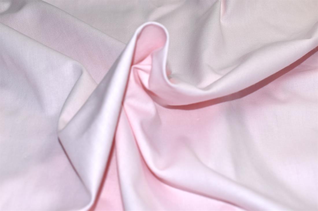 Baby Pink Plain Polyester Cotton Fabric