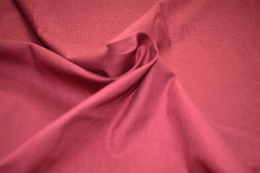 Wine Plain Polyester Fabric