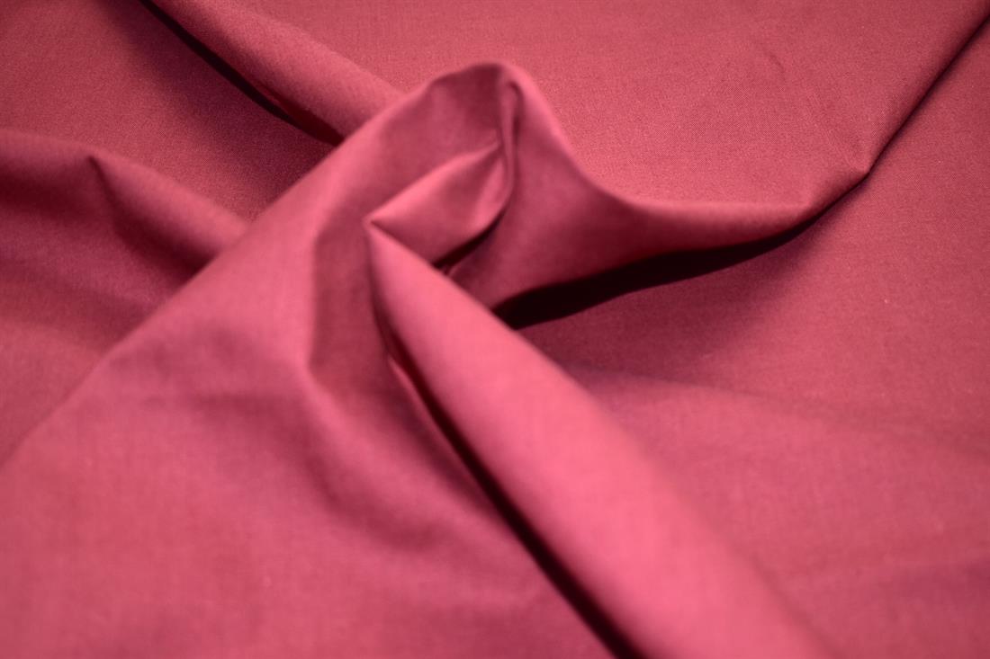 Wine Plain Polyester Fabric