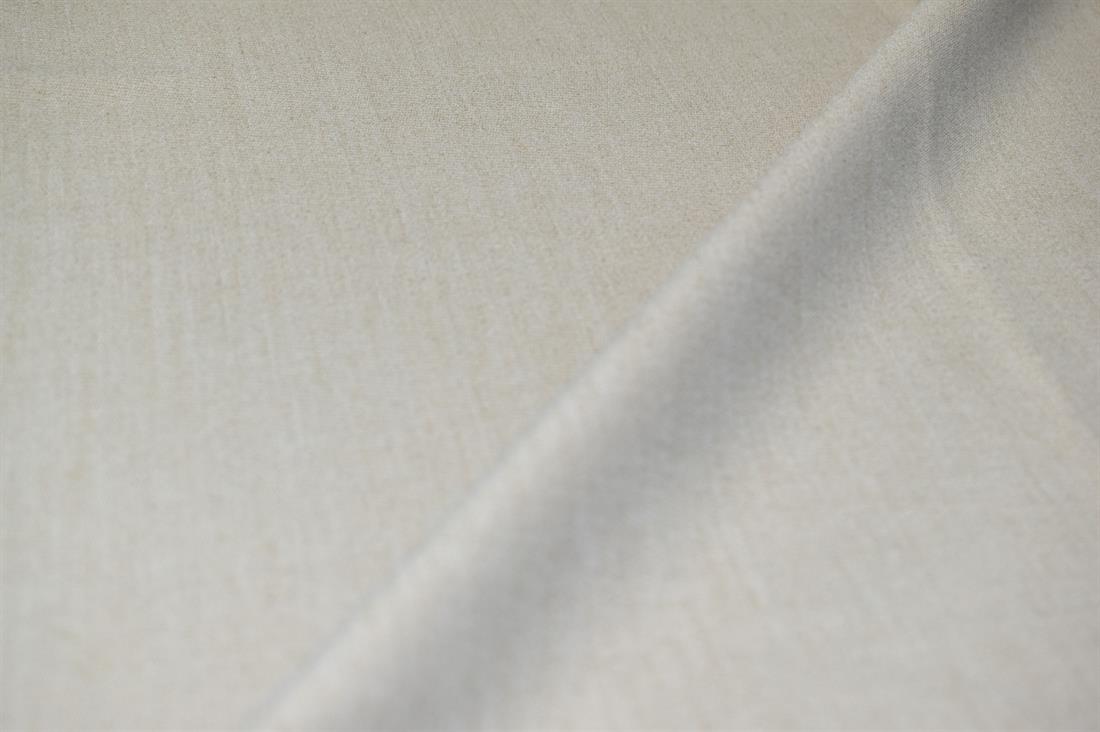 Beige Plain Polyester Fabric