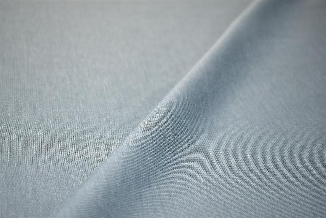 Denim Plain Polyester Jersey Fabric