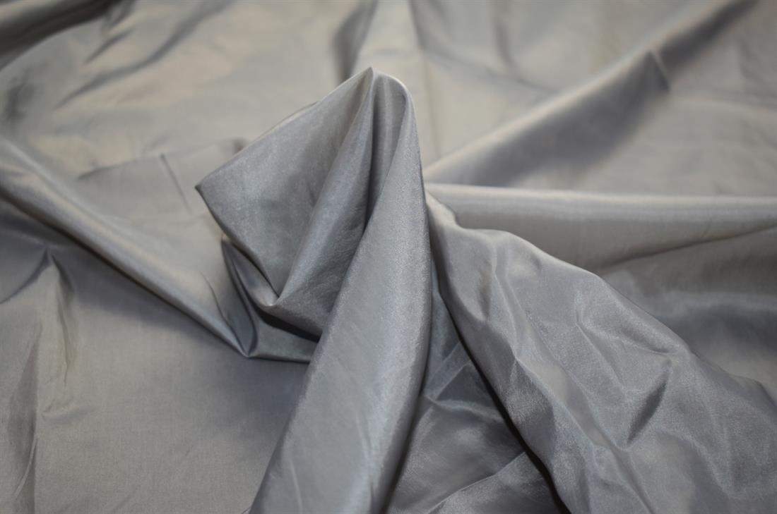 Grey Plain Polyester Light Lining Fabric