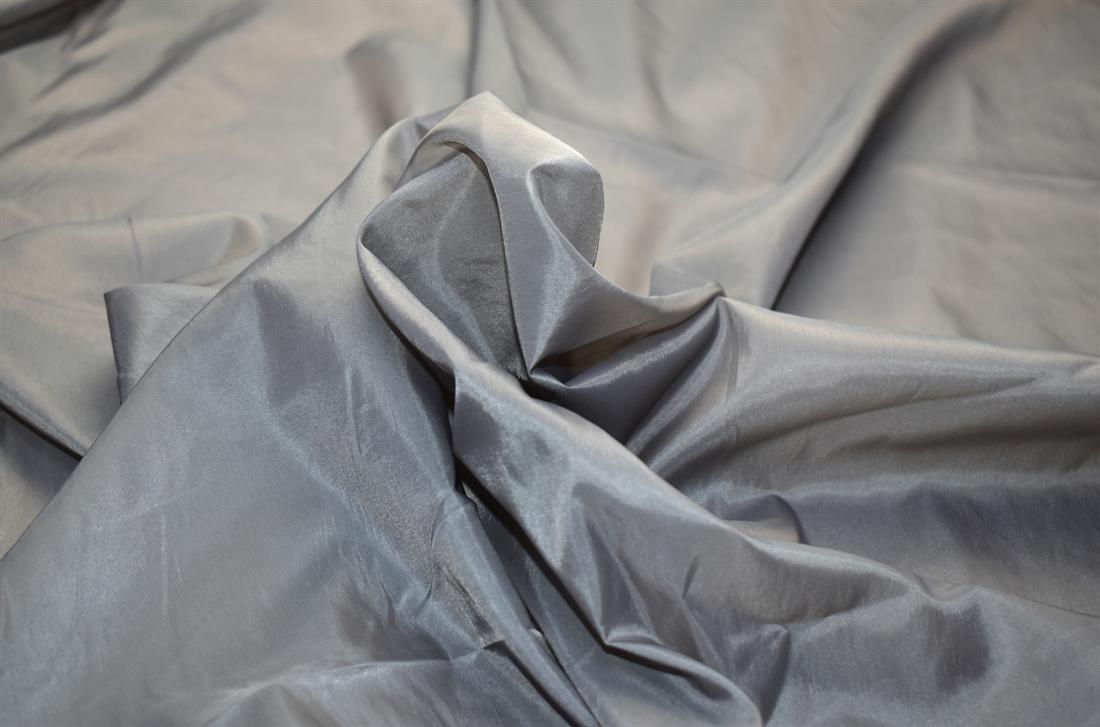 Grey Plain Polyester Light Lining Fabric