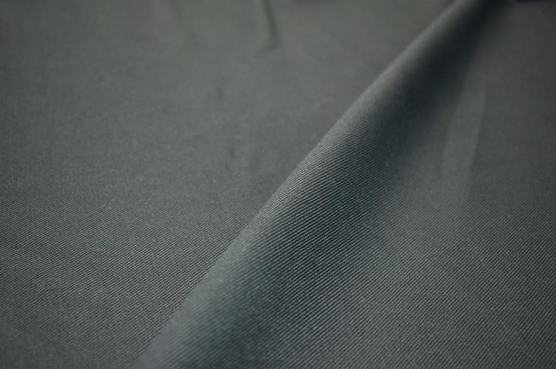 Bottle Green Plain Polyester Fabric