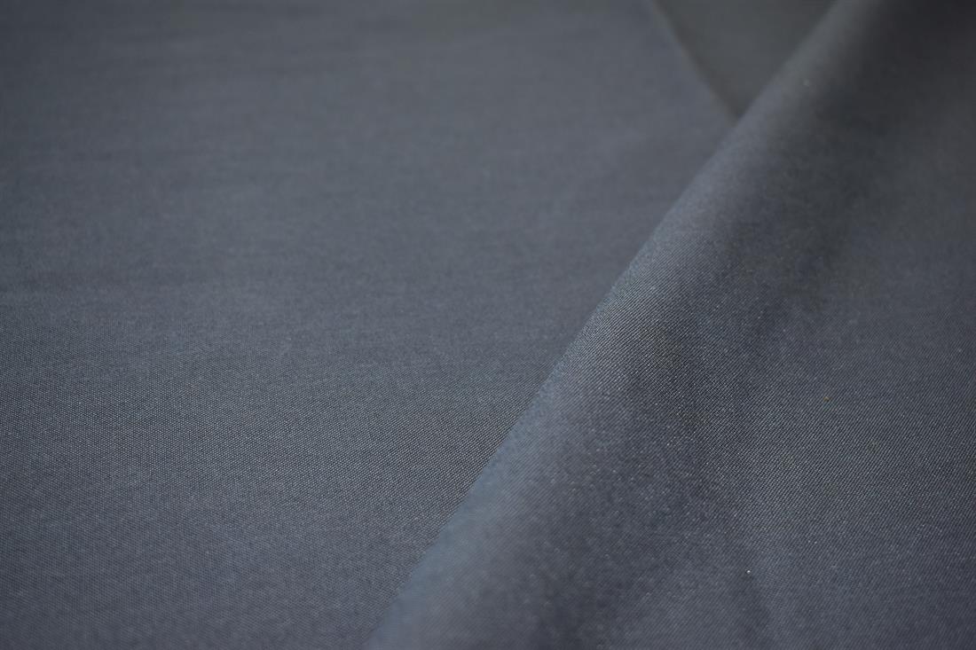 Navy Plain Polyester Fabric