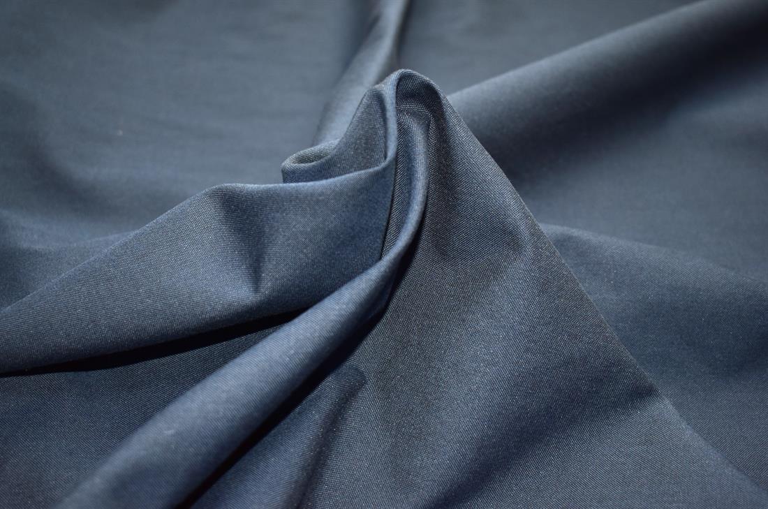 Navy Plain Polyester Fabric