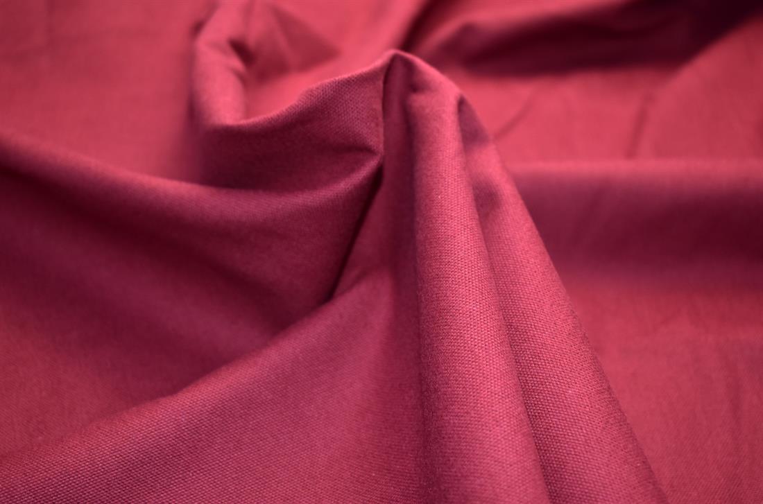 Wine Plain Polyester Fabric