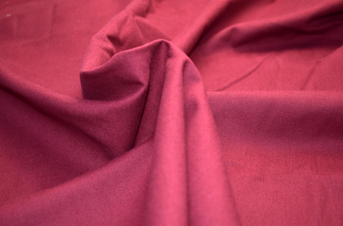 Wine Plain Polyester Fabric