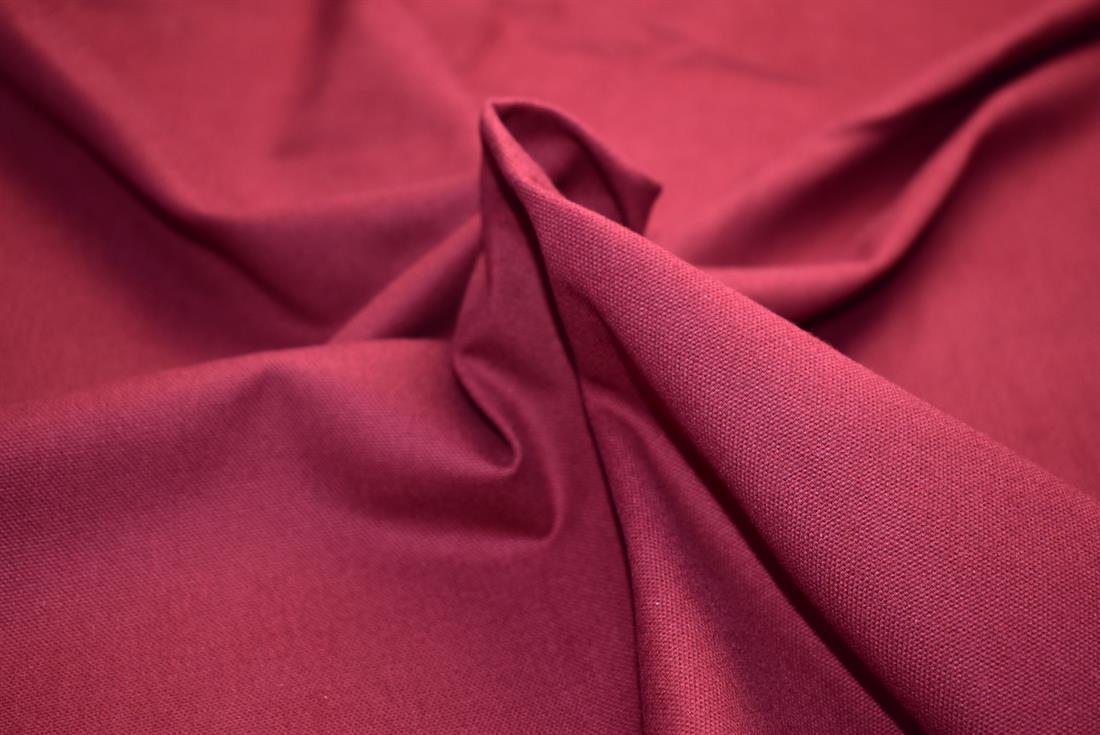 Wine Plain Polyester Fabric