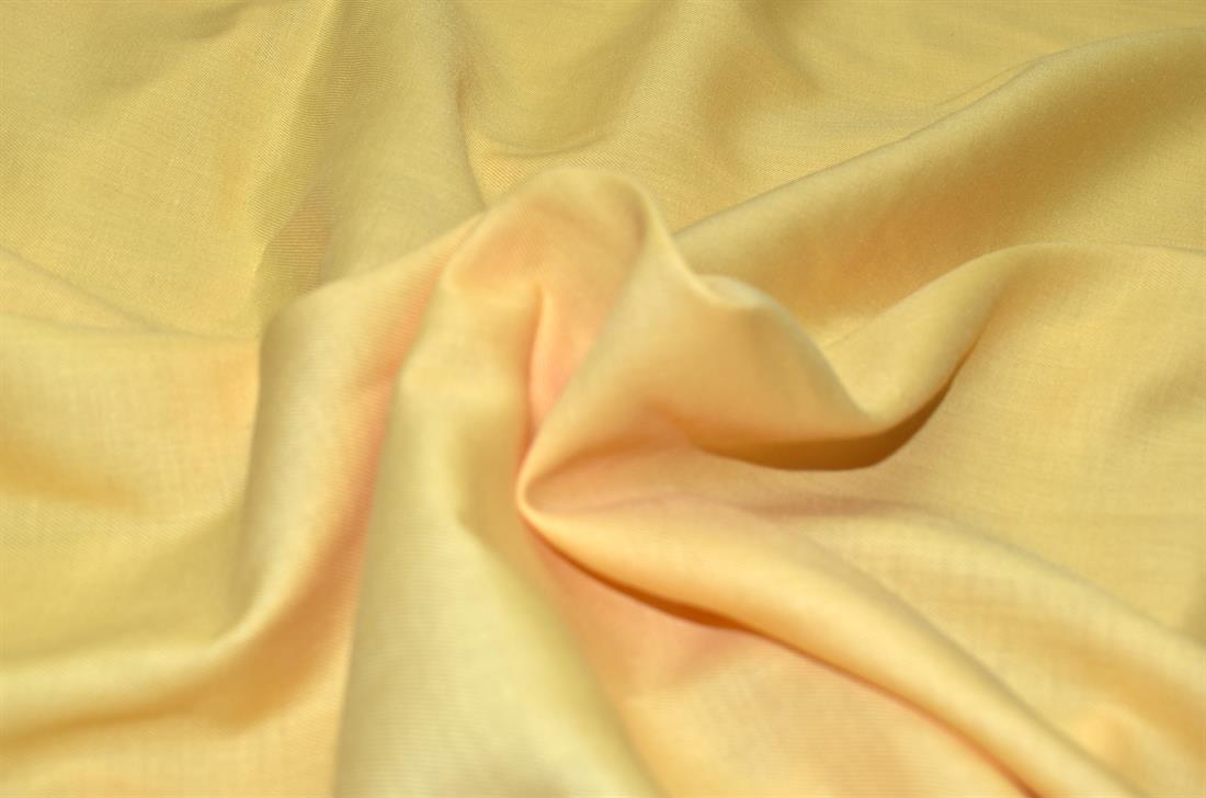 Buttermilk Plain Light Polyester Fabric