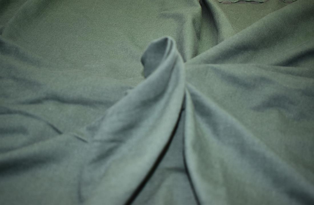 Bottle Green Plain Polyester Jersey Fabric