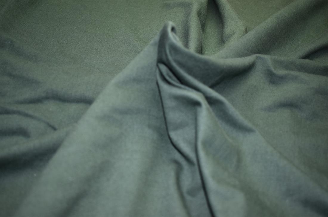 Bottle Green Plain Polyester Jersey Fabric
