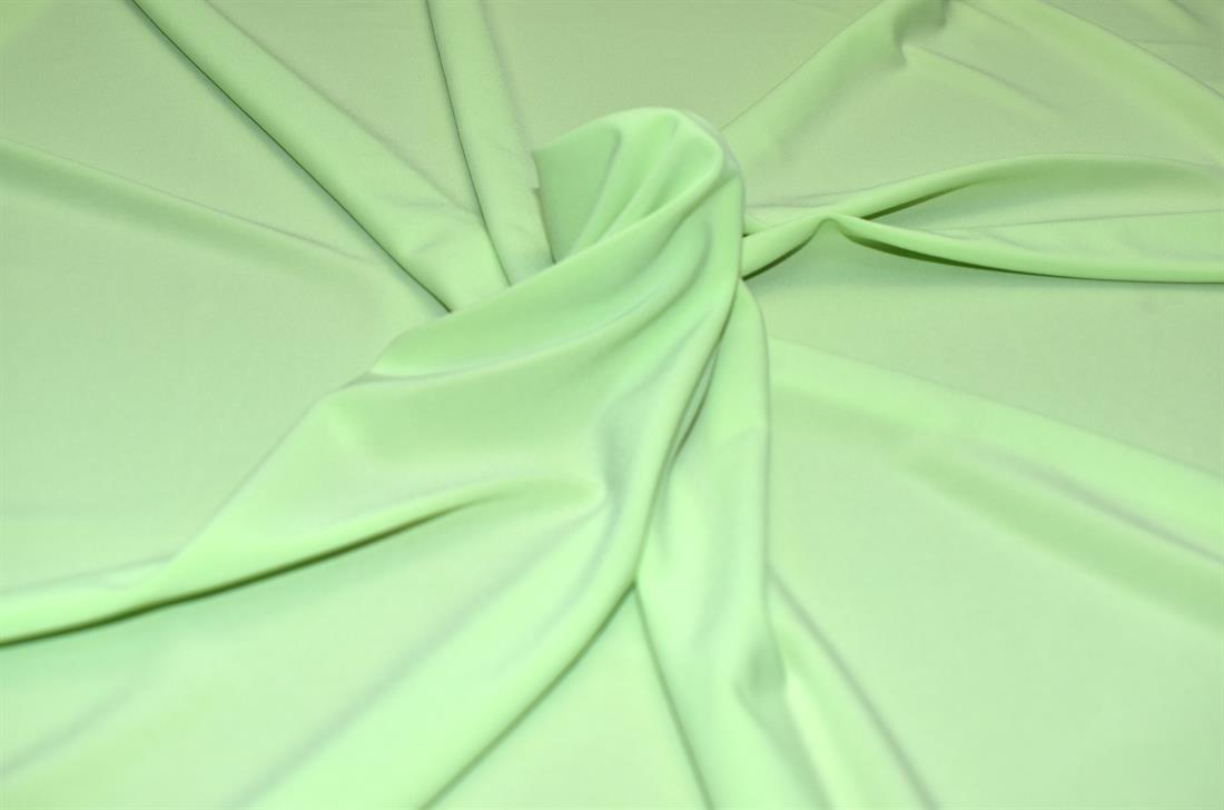 Lime Plain Polyester Jersey Fabric