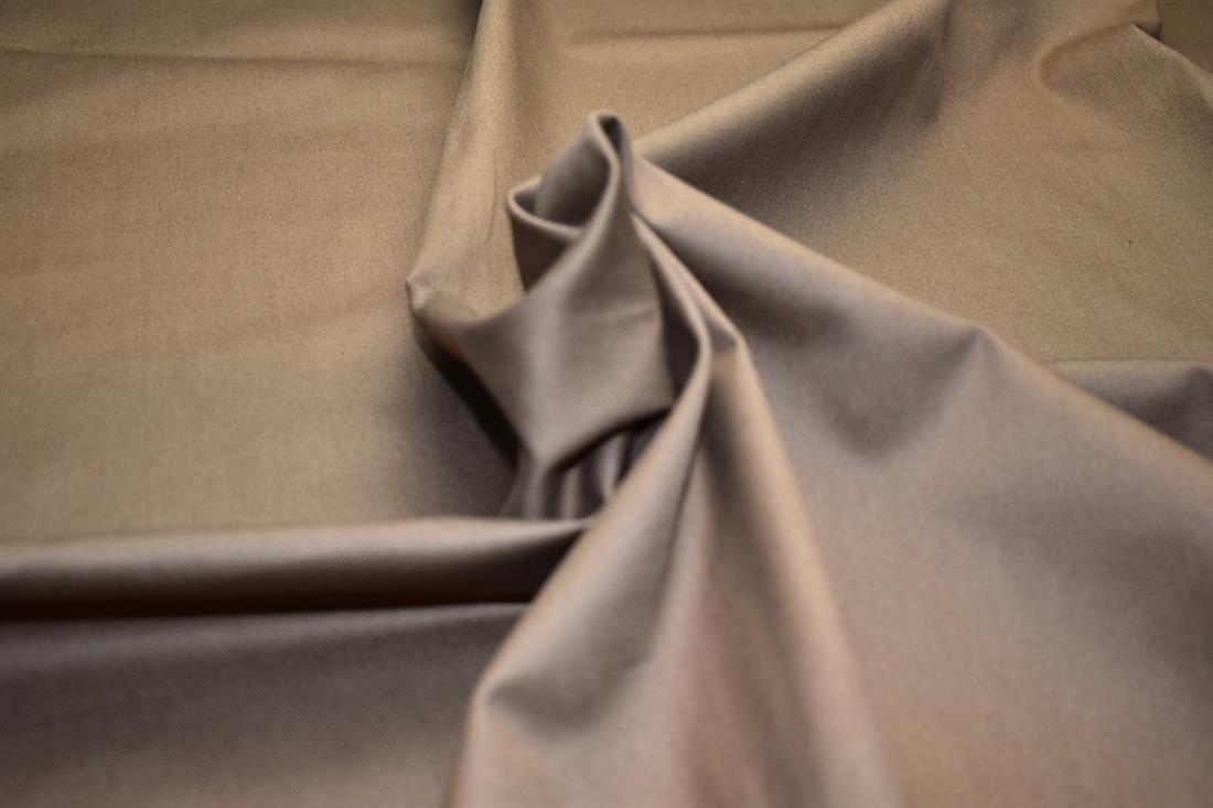 Brown Plain Polyester Fabric
