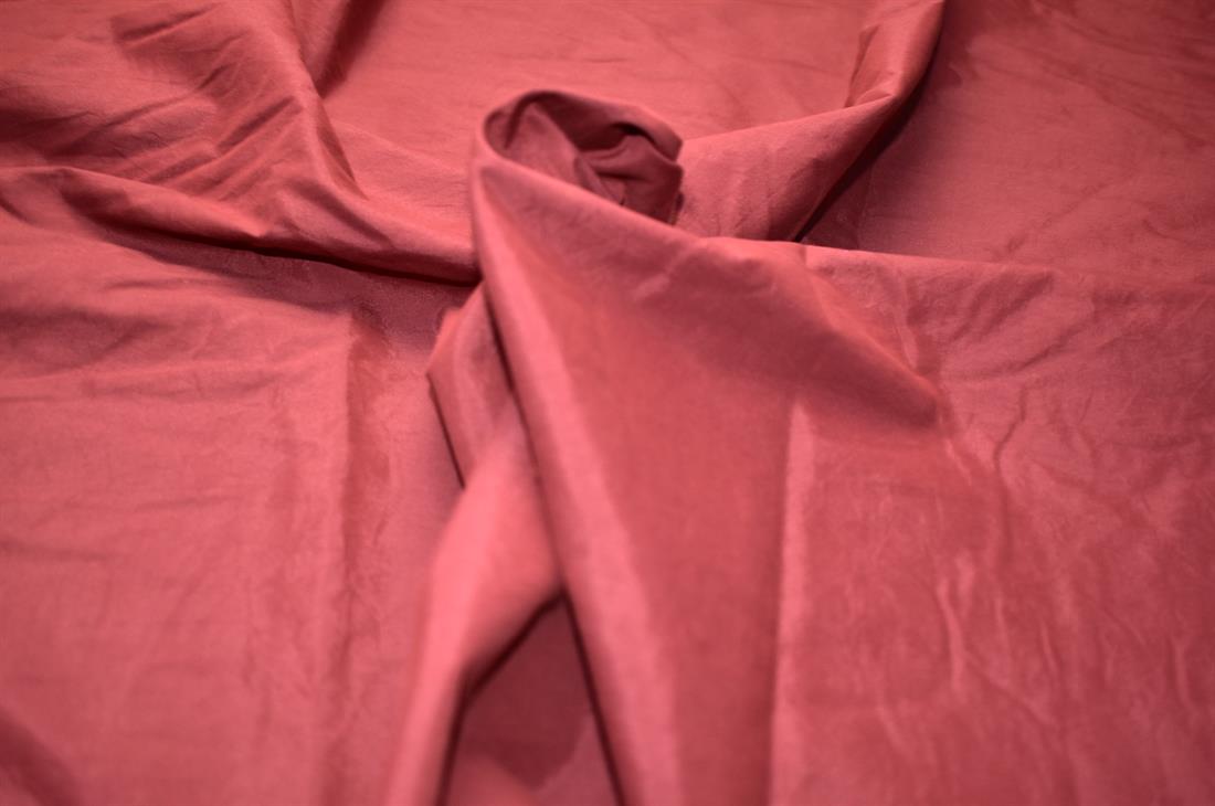Wine Plain Polyester Cotton Fabric