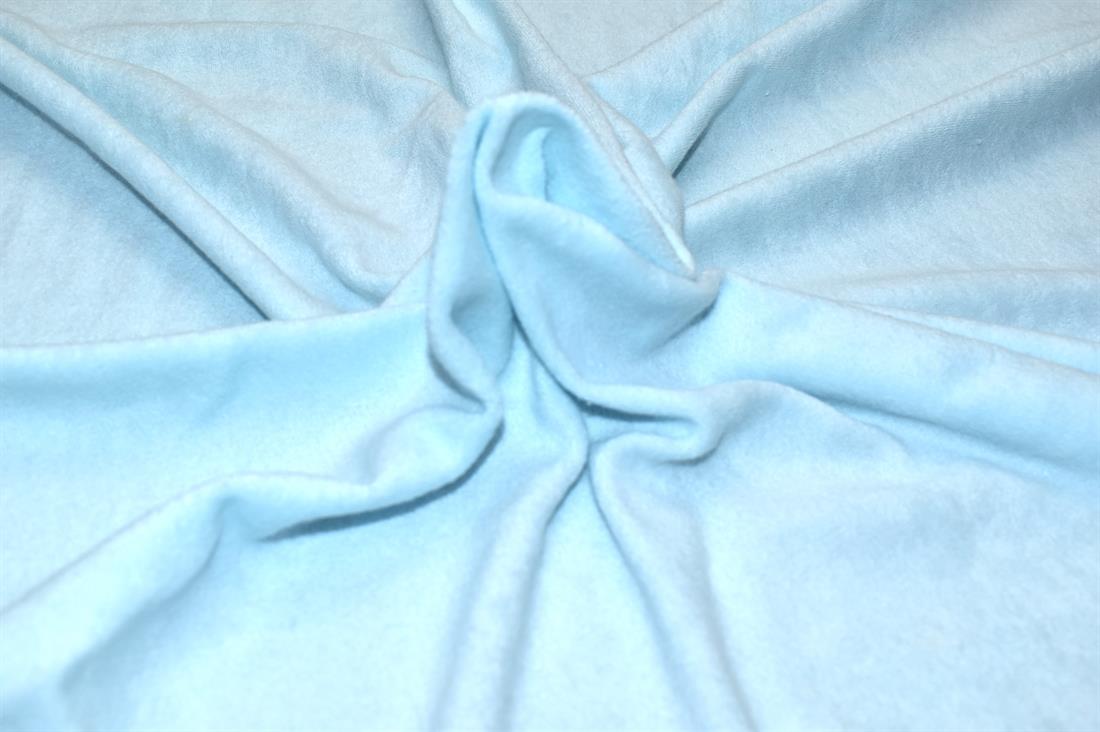 Baby Blue Plain Polyester Jersey Fabric