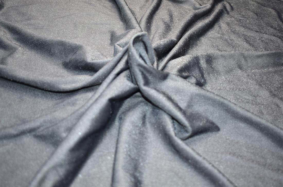 Grey Plain Polyester Jersey Fabric