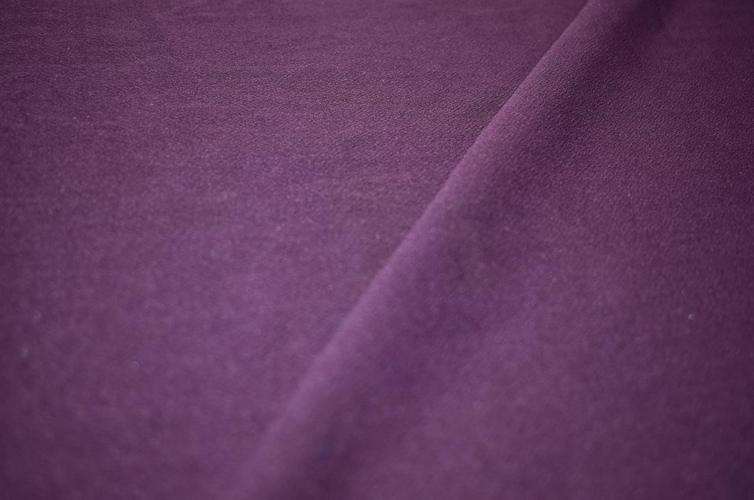Plum Plain Polyester Mesh Fabric