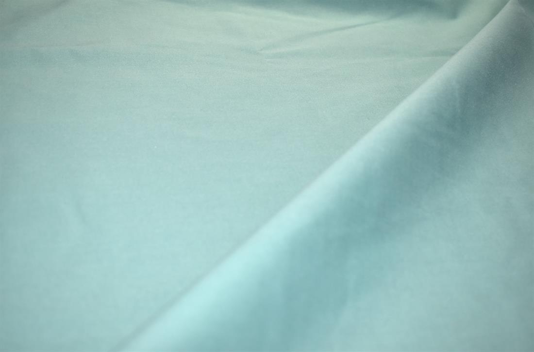 Aqua Plain Polyester Fabric