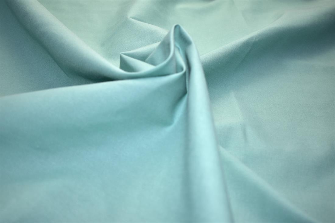 Aqua Plain Polyester Fabric