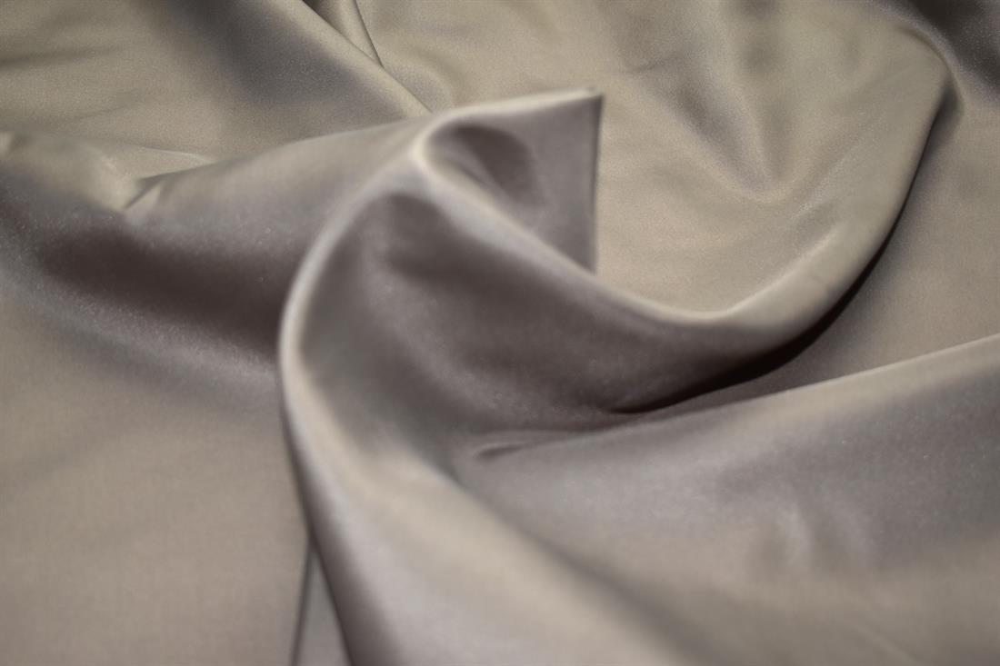 Khaki Plain Polyester Taffeta Lining Fabric