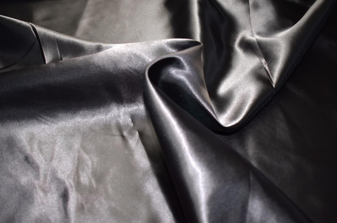 Chocolate Brown Plain Polyester