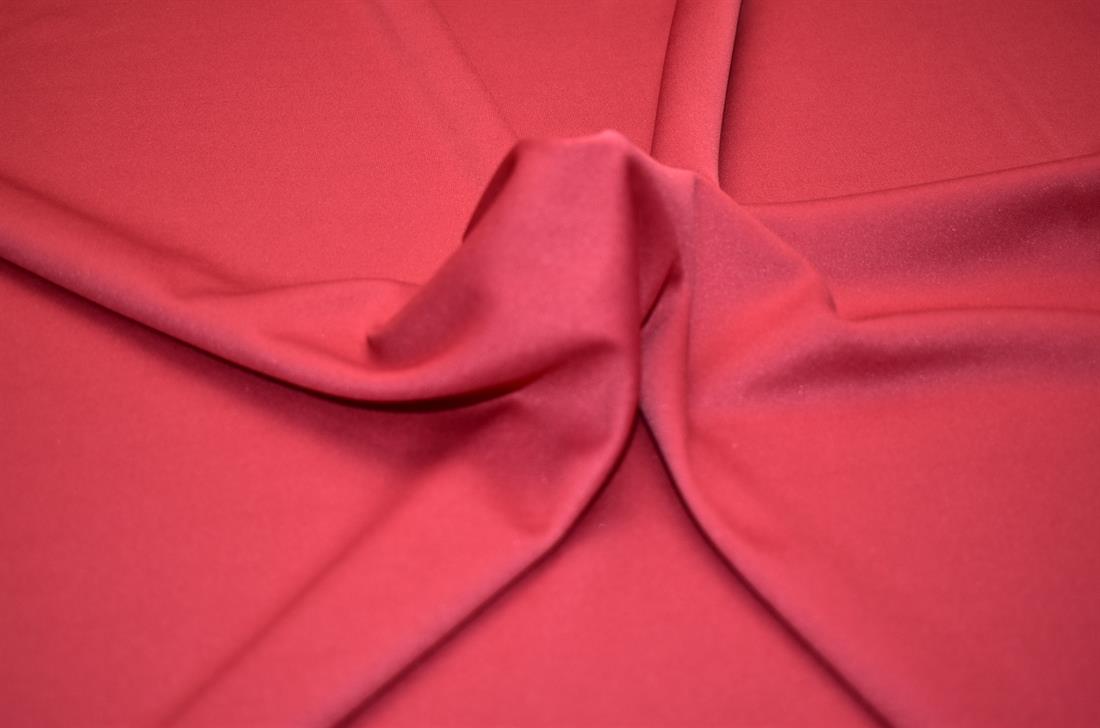 Maroon Plain Polyester Jersey Fabric